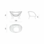 Кресло Molteni & C D.154.2 Gio Ponti
